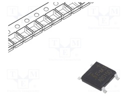 Single-phase bridge rectifier; Urmax: 200V; If: 2A; Ifsm: 50A; ABS