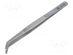 Tweezers; 160mm; Blades: narrow; tips serrated
