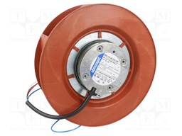 Fan: DC; radial; Ø175x69mm; 970m3/h; ball bearing; 5400rpm