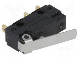 Microswitch SNAP ACTION; with lever; SPDT; 5A/250VAC; ON-(ON)