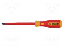 Screwdriver; insulated; Pozidriv®; PZ3; Blade length: 150mm