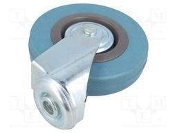 Transport wheel; Ø: 75mm; W: 21mm; H: 100mm; torsional; 45kg; -5÷40°C