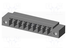 Connector: pluggable terminal block; socket; male; on PCBs
