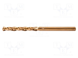 Drill bit; for metal; Ø: 2mm; high speed steel cobalt HSS-Co