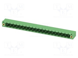 PCB headers, nominal cross section: 2.5 mm?, color: green, n
