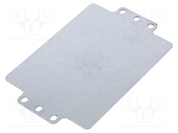 Mounting plate; steel; for enclosures