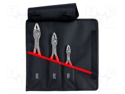 Kit: pliers; Features: handles with plastic grips; 3pcs; TwinGrip