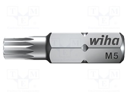 Screwdriver bit; spline (12-angles); XZN M5; Overall len: 25mm