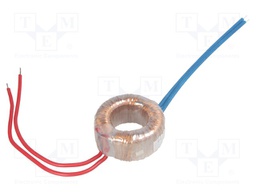 Transformer: toroidal; 10VA; 230VAC; 17V; 0.59A; 0.3kg; Ø: 57mm; IP00