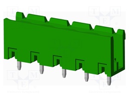 Connector: pluggable terminal block; socket; male; straight; THT