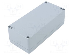 Enclosure: multipurpose; X: 81mm; Y: 177mm; Z: 57mm; EURONORD; grey