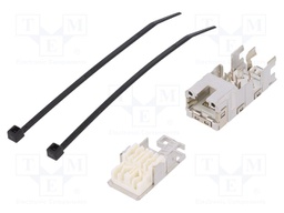 Plug; RJ45; PIN: 8; Cat: 6a; shielded; Layout: 8p8c; for cable