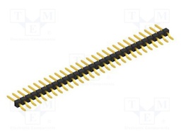 Connector: pin strips; pin header; male; PIN: 29; 2.54mm; SMT; 1x29