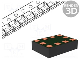 IC: RF switch; DPDT; Channels: 2; ATSLP-10-2; 0.1÷6GHz