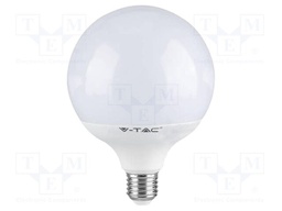 LED lamp; white warm; E27; 220÷240VAC; 2600lm; P: 22W; 200°; 3000K