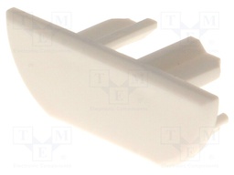 Cap for LED profiles; Application: TOST