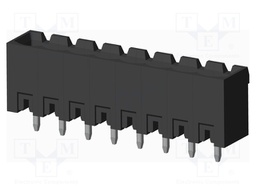 Connector: pluggable terminal block; socket; male; straight; THT
