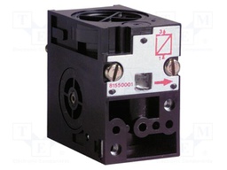 Base for logics modules and relays