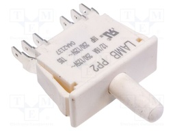 DETECTOR SWITCH, DPDT, STRAIGHT