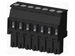 Connector: pluggable terminal block; plug; female; angled 90°