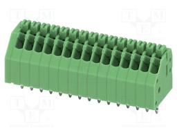 PCB terminal block, nominal current: 2 A, rated voltage (III