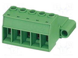 PCB connector, nominal cross section: 16 mm?, color: green,