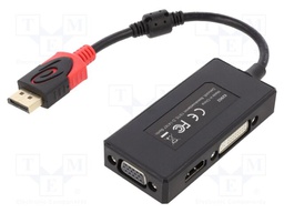 Adapter; 3D,4K,Full HD 1080p,HEC,UHD 2160p; 0.2m; black