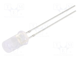 LED; 4.8mm; orange; 750÷1120mcd; 120°; Front: flat; 2.1÷2.6V; 78mW