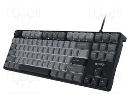 Keyboard; KANABO K2; black,grey; USB A; wired,US layout; Len: 1.6m