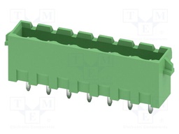 PCB headers, nominal cross section: 2.5 mm?, color: green, n