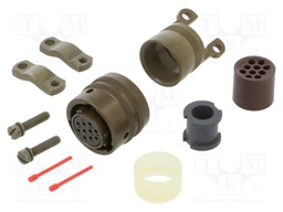 Connector: circular; plug; PT/451