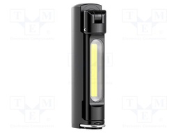 Torch: workshop; 10h; 143mm; 220lm,500lm; black; IP54; 6000-7500K