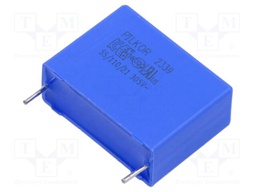 Capacitor: polypropylene; X2; 1uF; THT; ±10%; 22.5mm; -55÷105°C