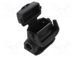 Enclosure: for rectangular connectors; Han Eco A; size 10A; M20