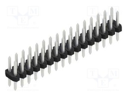 Connector: pin strips; pin header; male; PIN: 32; 2mm; THT; 2x16