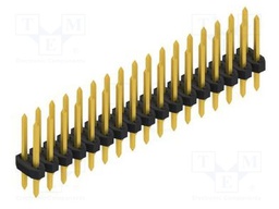 Connector: pin strips; pin header; male; PIN: 34; 2mm; THT; 2x17