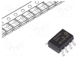 Optocoupler; SMD; Channels: 1; Out: IGBT driver; 5.3kV; Gull wing 8