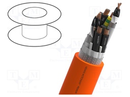 Wire: servo drive; BOSCH REXROTH STANDARD; 4G1mm2 + 2x2x0,75mm2