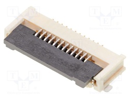 Connector: FFC (FPC); horizontal; PIN: 12; ZIF,bottom contacts