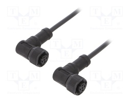 Cable: for sensors/automation; PIN: 4; M12-M12; D code-Ethernet