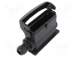 Enclosure: for rectangular connectors; Han Eco B; size 24B; M25