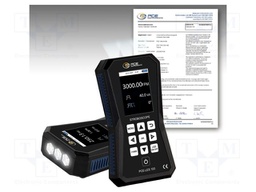 Meter: tachometer, LED stroboscope; Display: LCD 2,8"; IP52; 4.5h