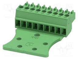 PCB connector, nominal cross section: 1.5 mm2, color: green,