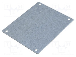 Mounting plate; steel; W: 134mm; L: 111mm; Series: EURONORD