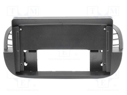 Radio frame; Fiat; black; 9"