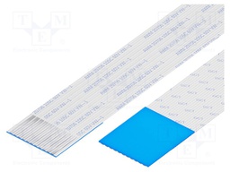 FFC cable; Cores: 11; Cable ph: 1mm; L: 279mm; 60V; Plating: tinned