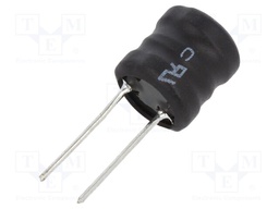 Inductor: wire; THT; 6.8mH; Ioper: 300mA; 10Ω; ±10%; Ø11.5x11.5mm
