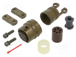 Connector: circular; plug; PT/451