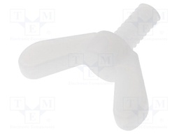 Screw; Head: wing; polyamide; 8mm