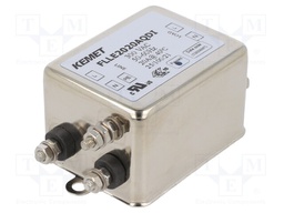 Filter: anti-interference; 300VAC; 20A; Leads: M4 screw; 300VDC